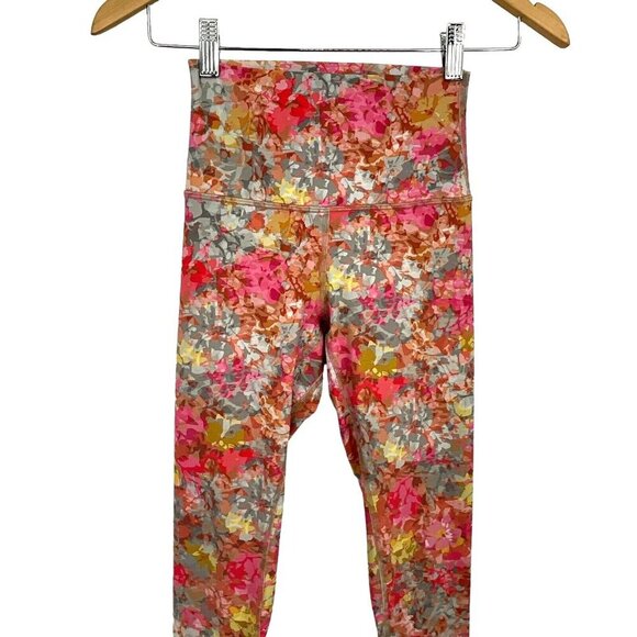 Lululemon Align Pant 28" Inflorescence Multi Size 2 High Rise Floral Leggings - Picture 2 of 7